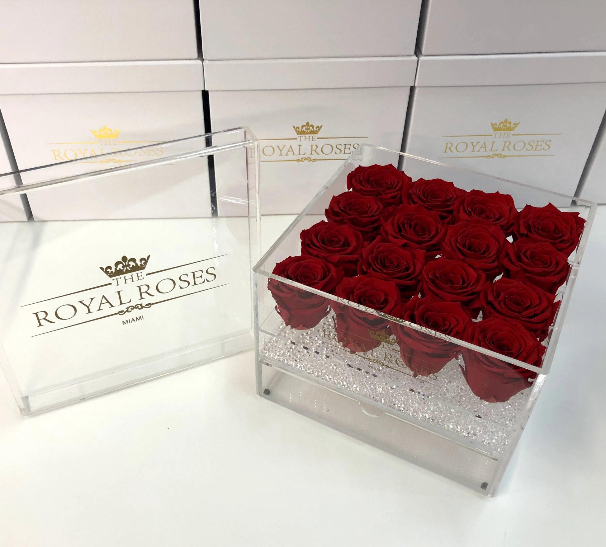 Luxury Acrylic Collection - The Royal Roses 